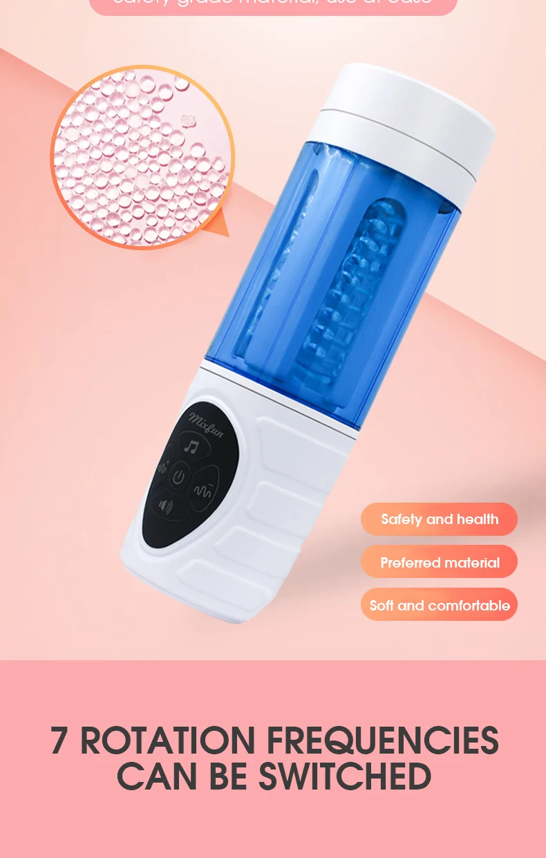 Electric Sex Toys For Men Masturbating Automatic Rotation With 7 Speed