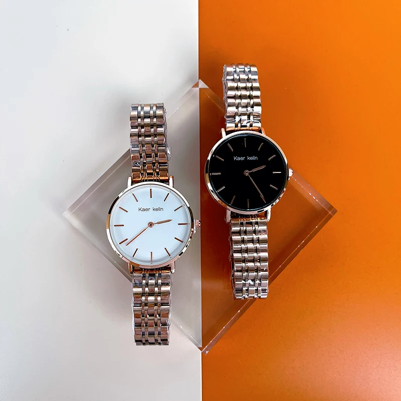 

Women Quartz Watches Top Brand Luxury Stainless Steel Strap Female Women's Watch Hot New Brand Private Label Wrist Watches