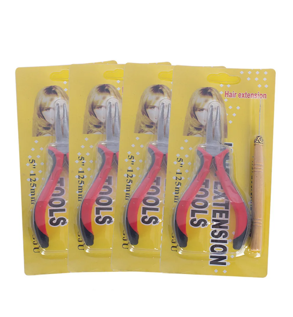 

Micro Rings Links Beads Tools Hair Wig Extension Bend Tip Pliers Tool Clip Plier