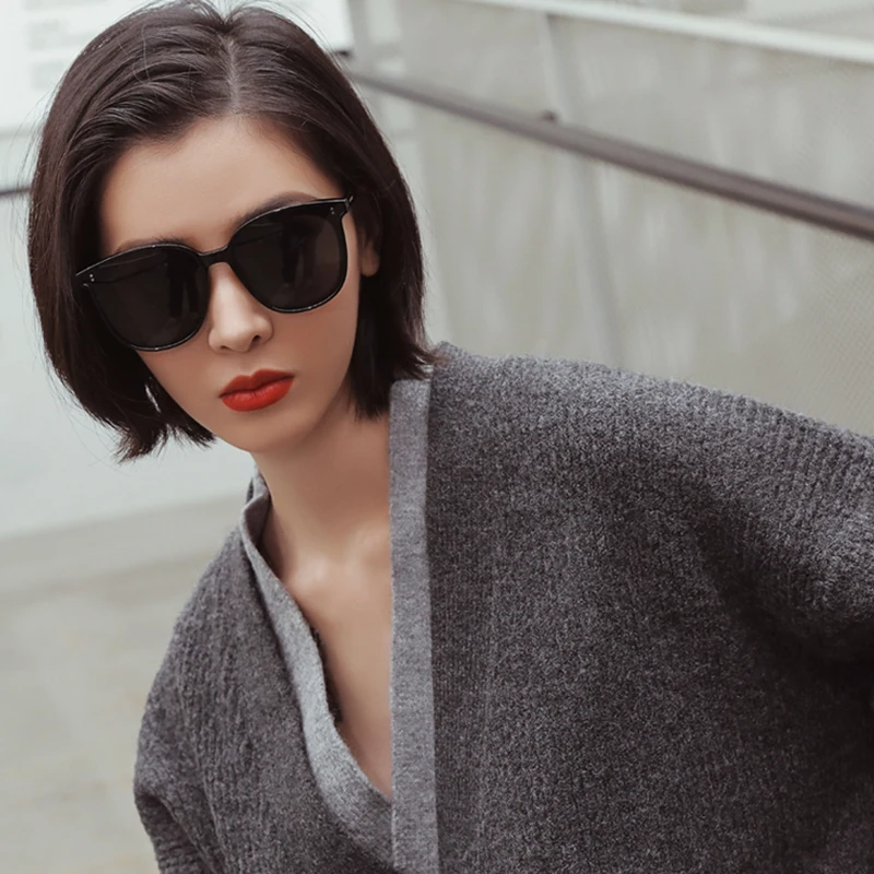 

Ready to ship brand design sunglasses big frame oversized women polarized custom sunglasses 2020