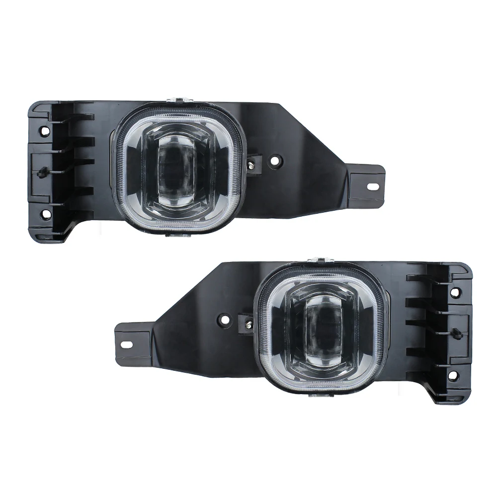 2Pcs LED Fog Lights Front Bumper Lamps Replacement for Ford F250 F350 2005-2007 Driving Light