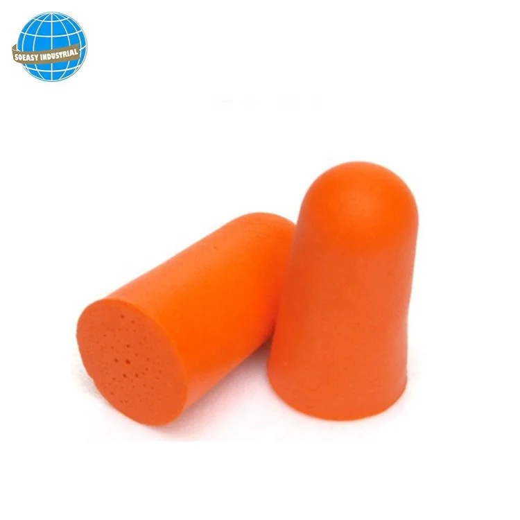 
60 Pairs Soft Foam Earplugs with Aluminum Carry Case 36dB NRR Ear Plugs 