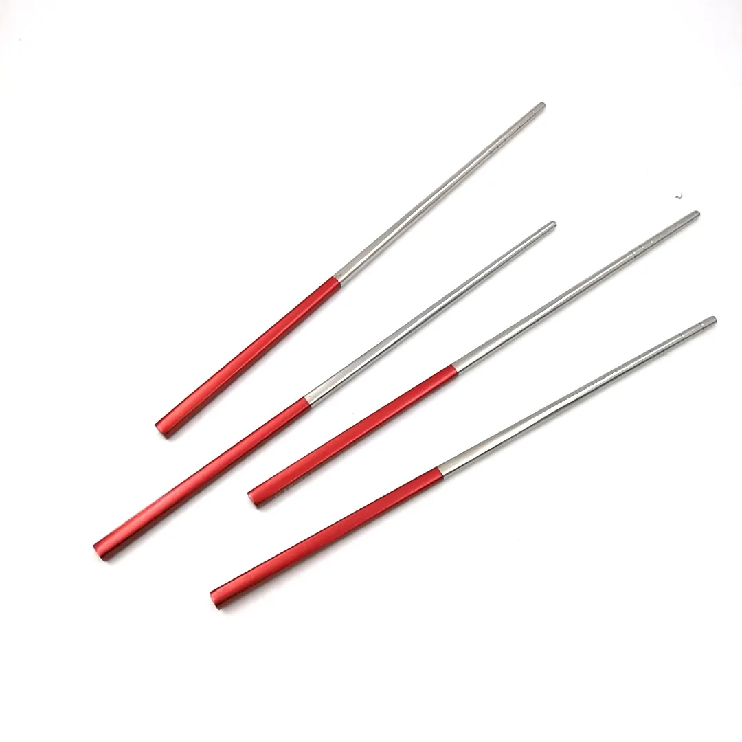 

homefelt Customize Stainless Steel Italy chopsticks gift set 304, Gold plated handle