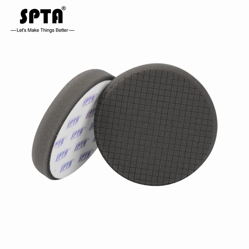 
SPTA 6.5 inch Square Sponge Buff Buffing Pad Polishing Pad Kit Car Polisher 