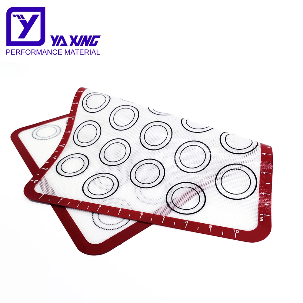 

New Silicone Baking Mats BPA Free Bakeware Non Stick Silicone Liner for Making Cookies Macarons Pastry, Black, white, red,grey
