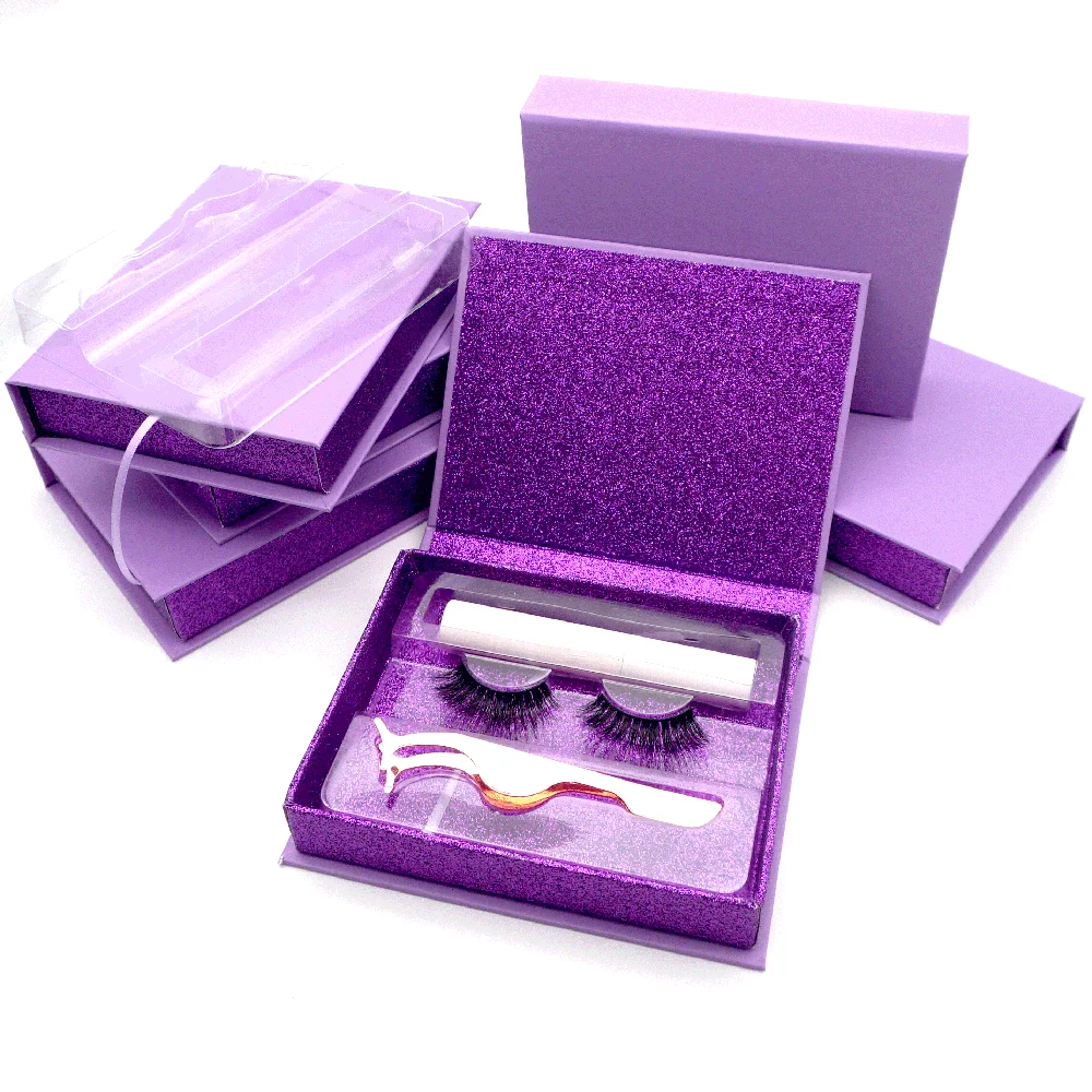 

3d magnetic eyelashes 3 magnets eco friendly magnetic eyelash with magnetic eyelash storage box