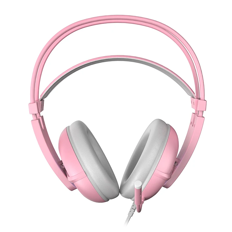 

Somic G238 Pink Hot Selling Adjustable Volume Wired Gaming Earphone Headset Headphone Led For With Mic