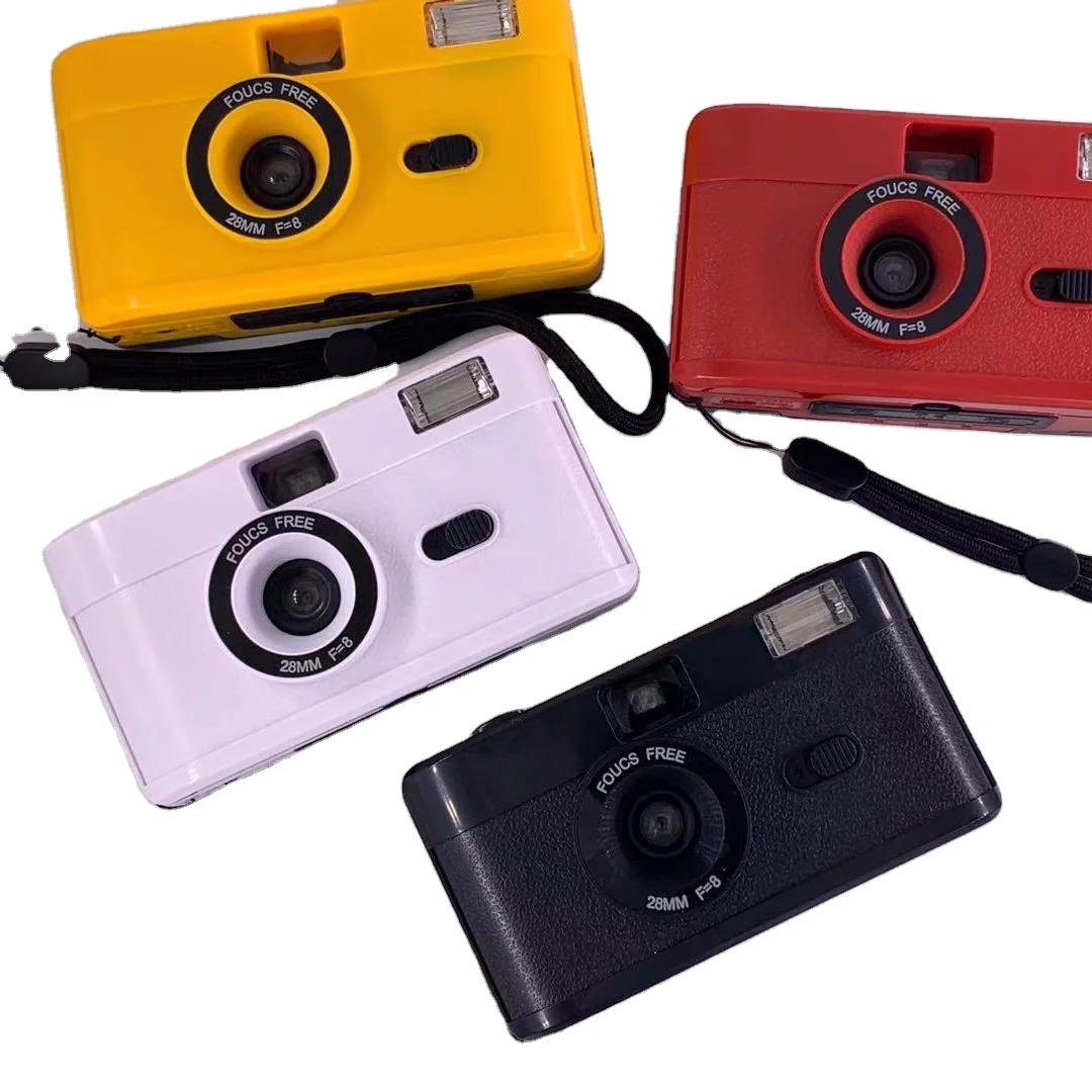 

New Design colorful customized 35mm Reusable Flash film Camera