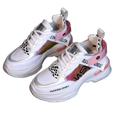 

European and American new spring autumn joker flat small white women shoes platform leisure sports shoes, As shown in figure