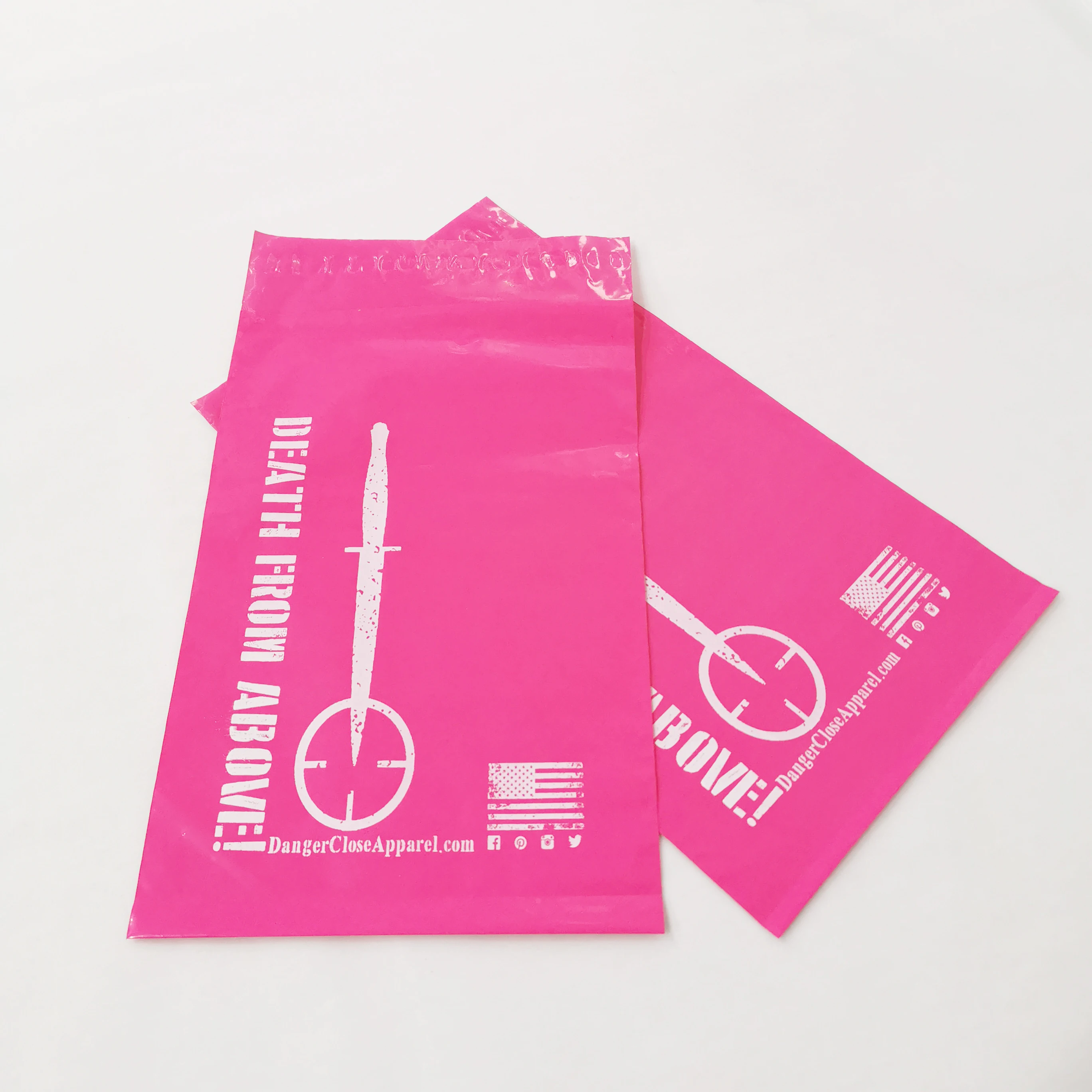 Custom Printed Package Eco Friendly Poly Mailers Bags For Clothing