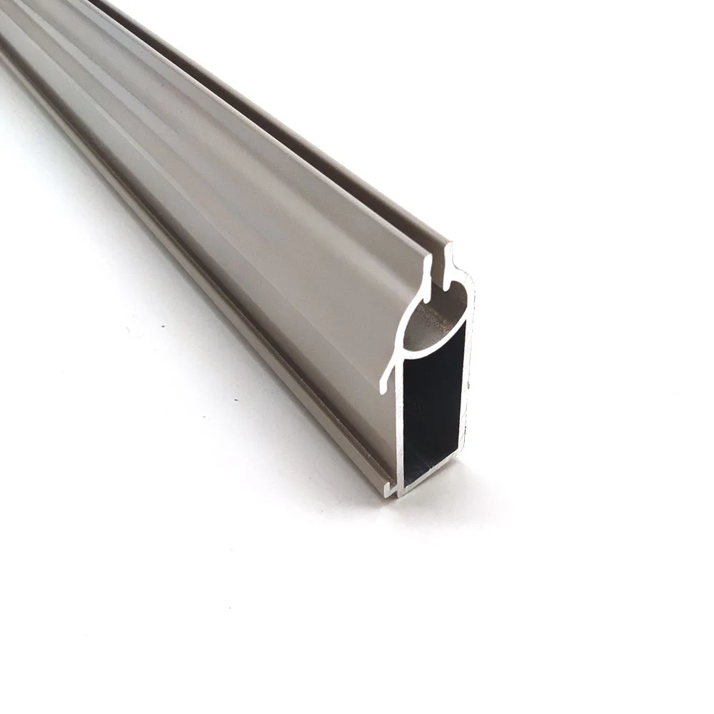 

customized Aluminium curtain profile For Roller Blinds Curtain Track Bottom Rail