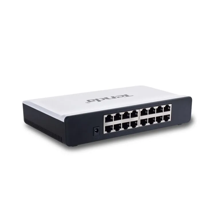 

Tenda S16 16-Port 10/100Mbps Desktop Switch SOHO Fast Ethernet switch 16-port LAN Hub Network Switch