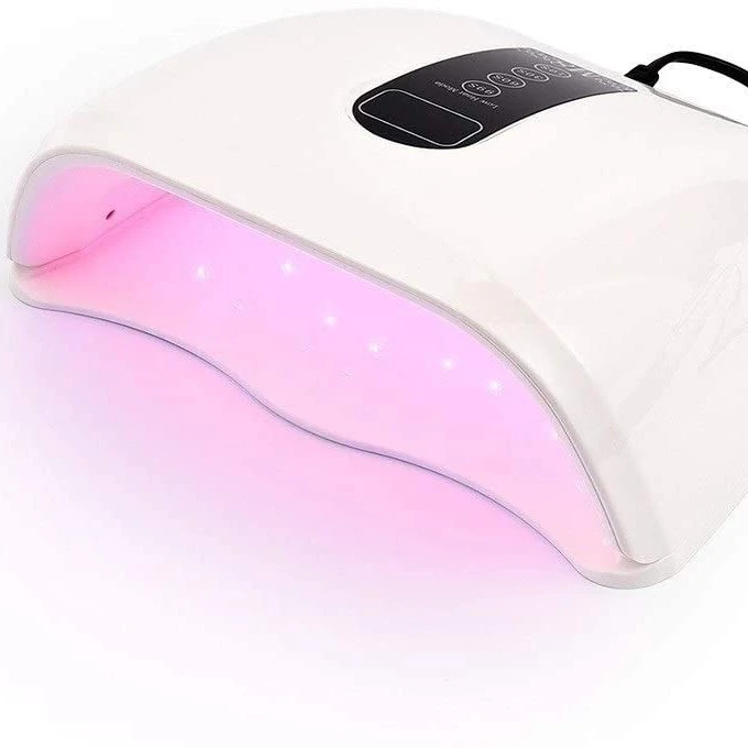 

96W Fast Drying UV Lamp For Nails Gel Polish Curing Lamp Skin Care Red Light Lamp For Nail Dryer Auto Sensor Manicure Tool