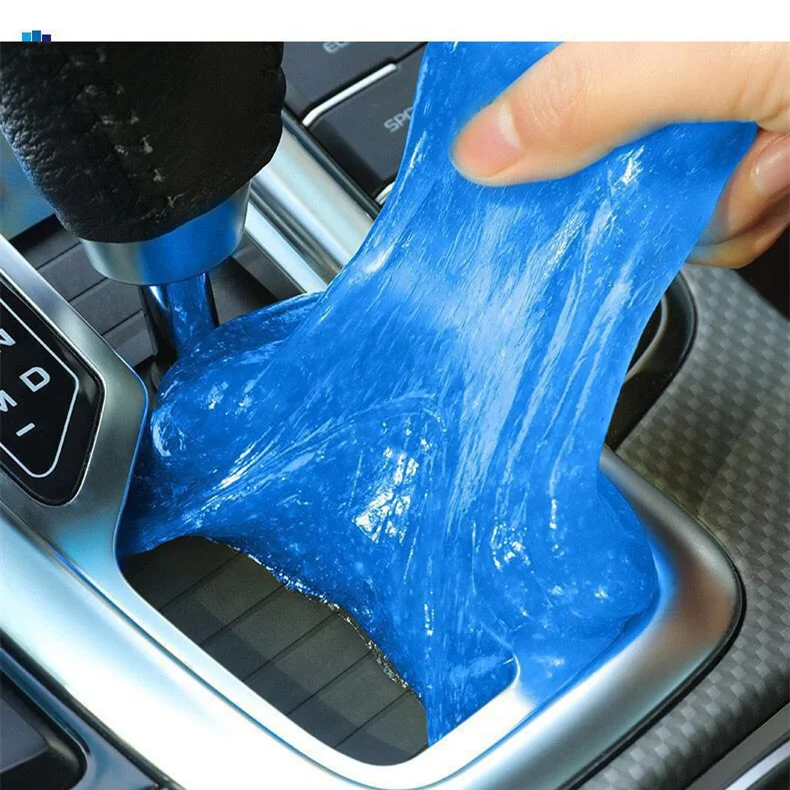 

Super Dust Clean Clay Dust Keyboard Cleaner Slime Toys Cleaning Gel Car Gel Mud Putty Kit USB for Laptop Cleanser Glue, Blue/yellow/red and ect