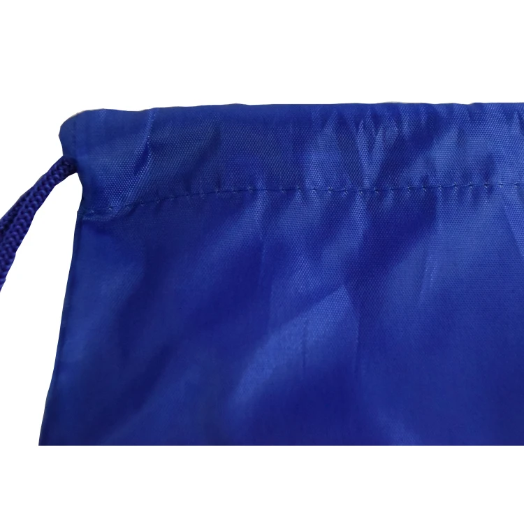 
Small order welcome custom logo printing polyester waterproof nylon drawstring bag 