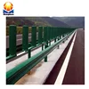 Safety barrier guardrail terminal fishtail end double wave guardrail for sale