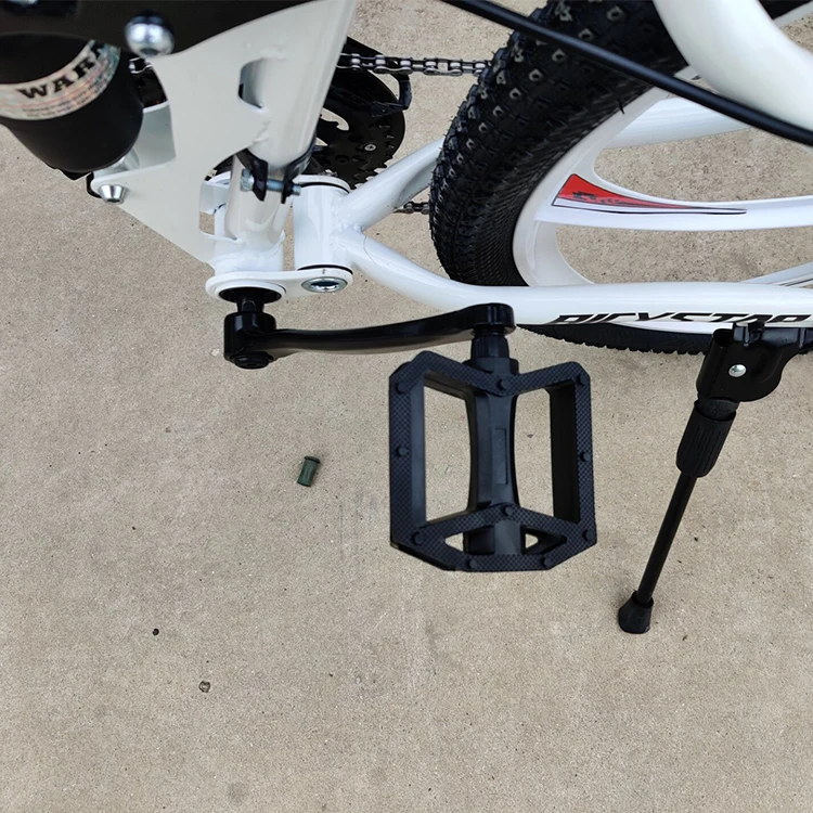 carbon fibre full suspension mountain bike