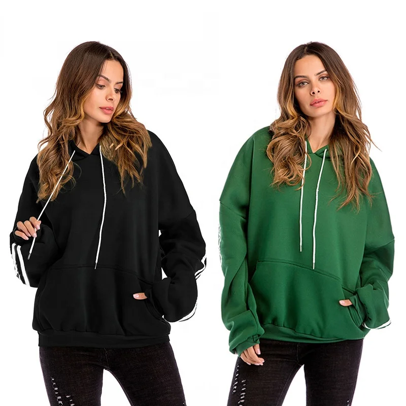 

Winter Drawstring Long Sleeve Drop Shoulder Oversized Women clothes Pullover Sweatshirt plus size women's hoodies & sweatshirts