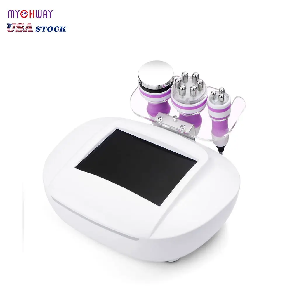 

Ultrasonic Cavitation RF Body Slimming Skin Tightening Device New Arrival 3 in 1 Lift Facial Contour, Removal Wrinkle Portable