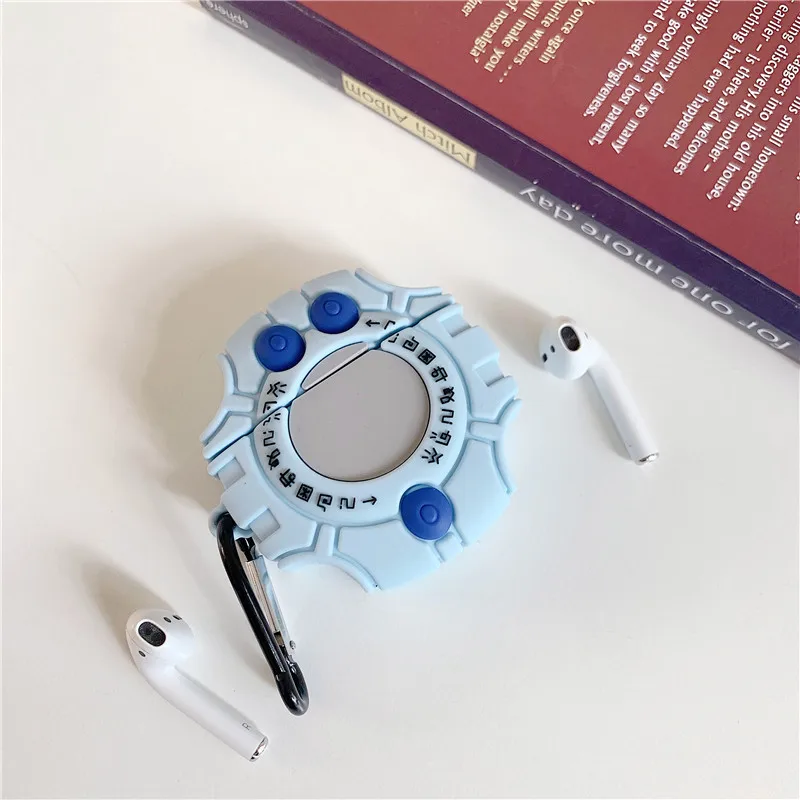 

3D cute Digimon Monster Digivice Cases For HUAWEI FreeBuds 3 Silicone Protection Earphone Cover fundas