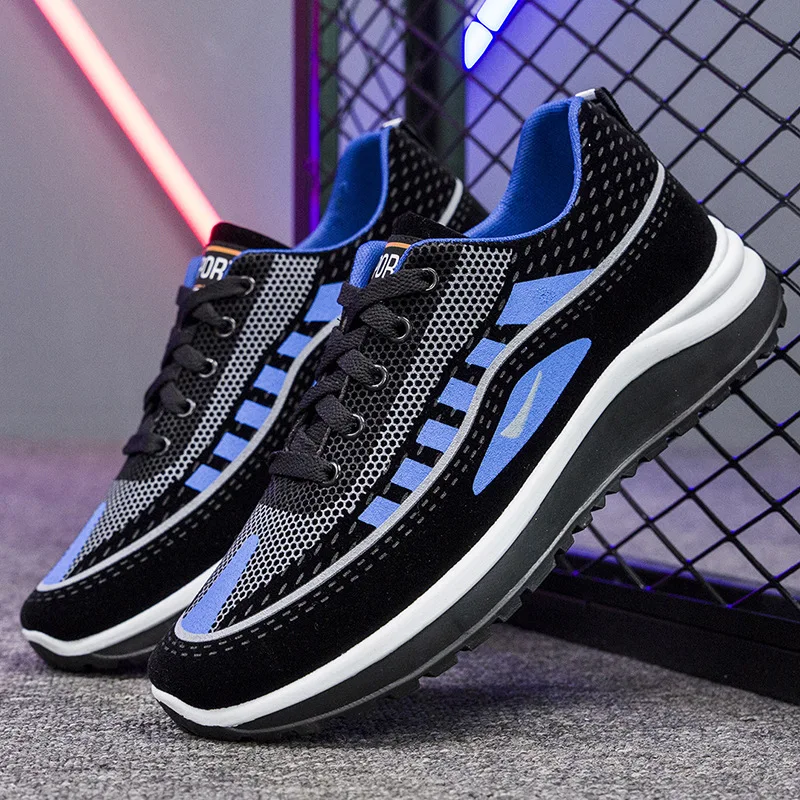 

New Style Comfortable Sneaker Men Breathable Sports Shoes Casual Shoes Running Shoes, 3 colors