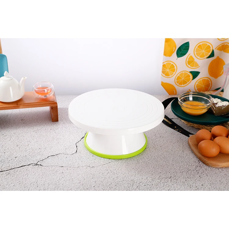 

Wholesale cake turntable butter turntable rotating rack silicone bottom household baking tools
