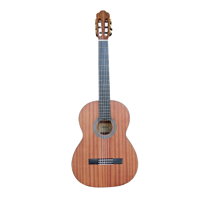 Aiersi Brand Quality Assurance Cheap Classical Guitar Solid Top Perfect Set up Guitar Body Beginners Guitar Easy to Play