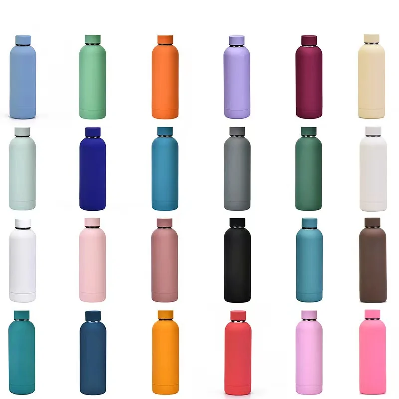 

New Style Vacuum Flask Stainless Steel Portable Thermos Bottle Outdoor Sports Water Bottle Travel Mug, Customized color