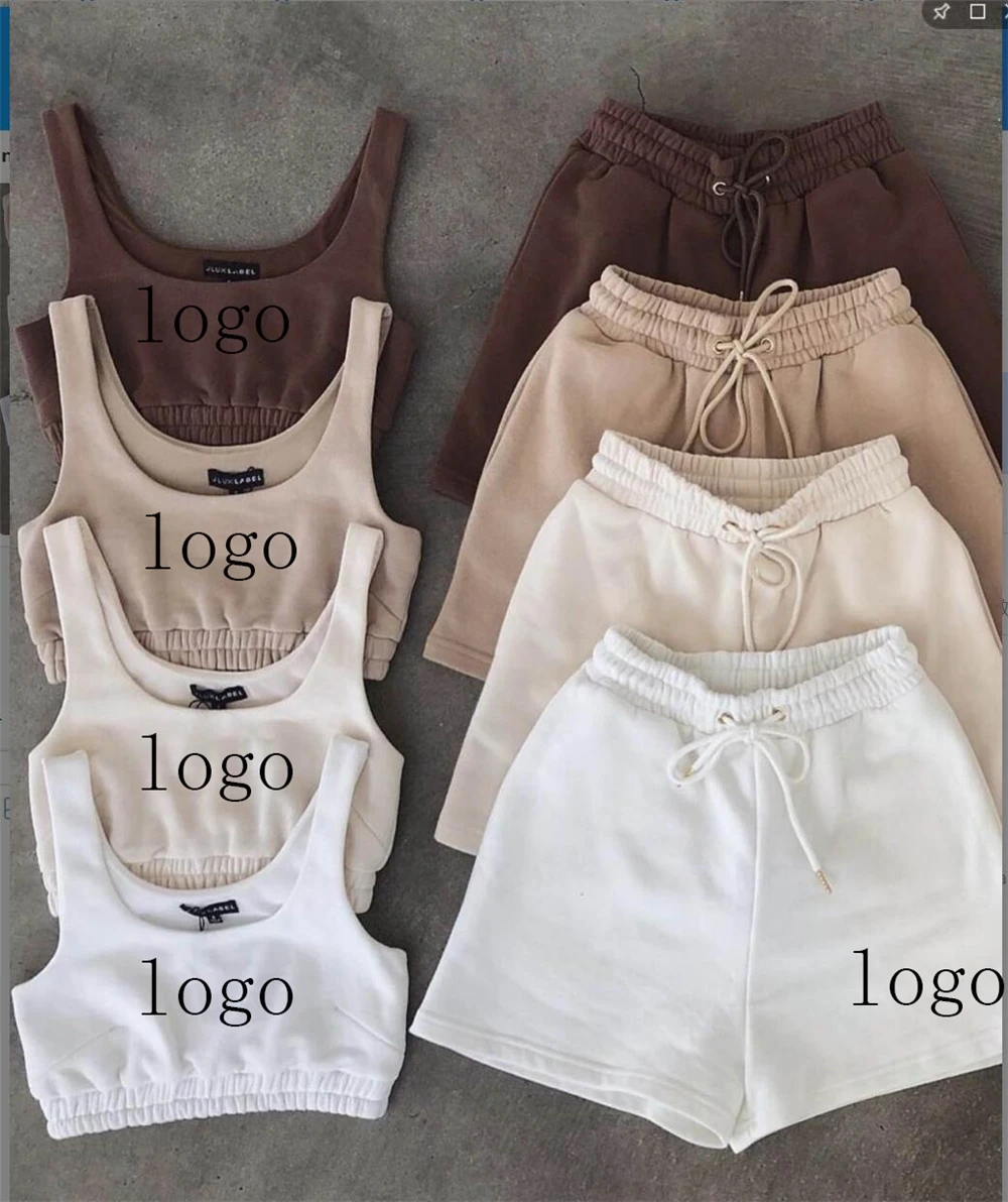 

Running Cotton Shorts Set Women's Shorts For Women, Picture