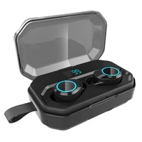 

Amazon Hot Selling Low Price Wireless Earbuds G02 Pro Bluetooth 5.0 Waterproof Earbuds with 3300 mAh Charging Case