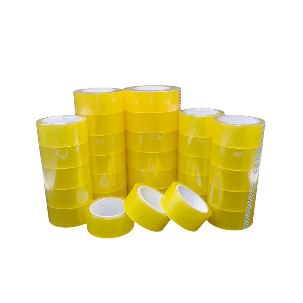 BOPP Packaging Tape Fita Adesiva Transparente Custom Logo Printed Carton Sealing Adhesive Tape