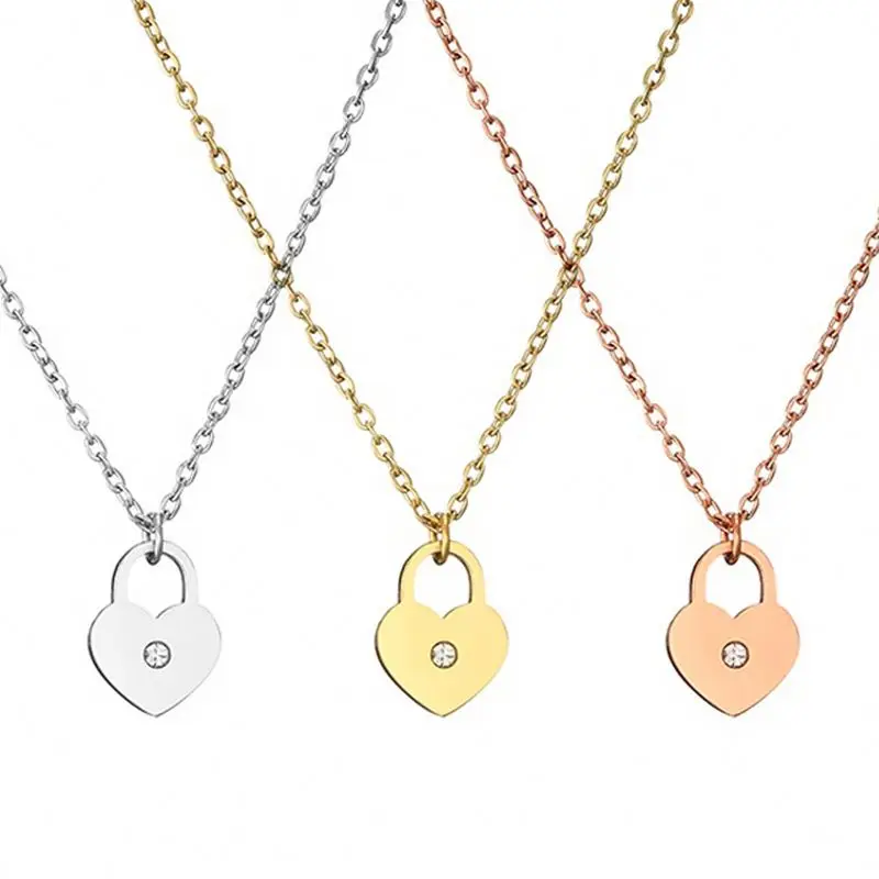 

Kpop Fashion 14K Gold Plated Pendant Necklace With Zircon Manufacturer Supply Minimalist Jewelry For Women