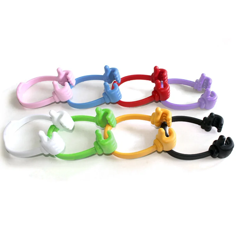 

Hot Sale New Design OK Thumb Phone Stand Phone Holder Mobile Anti-slip Cell Phone Sucker Stand, Customized