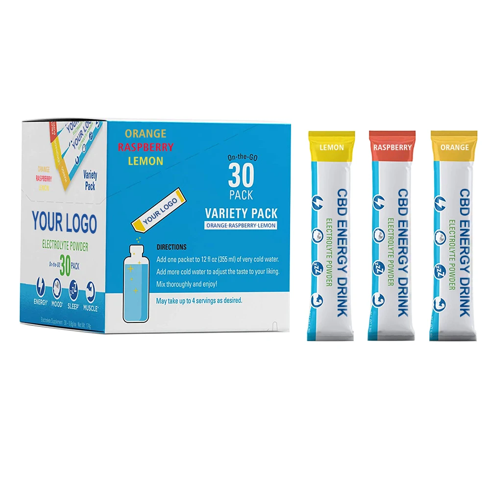 2020 Vegan Healthy Water Soluble Cbd Energy Drink Mix With Multi