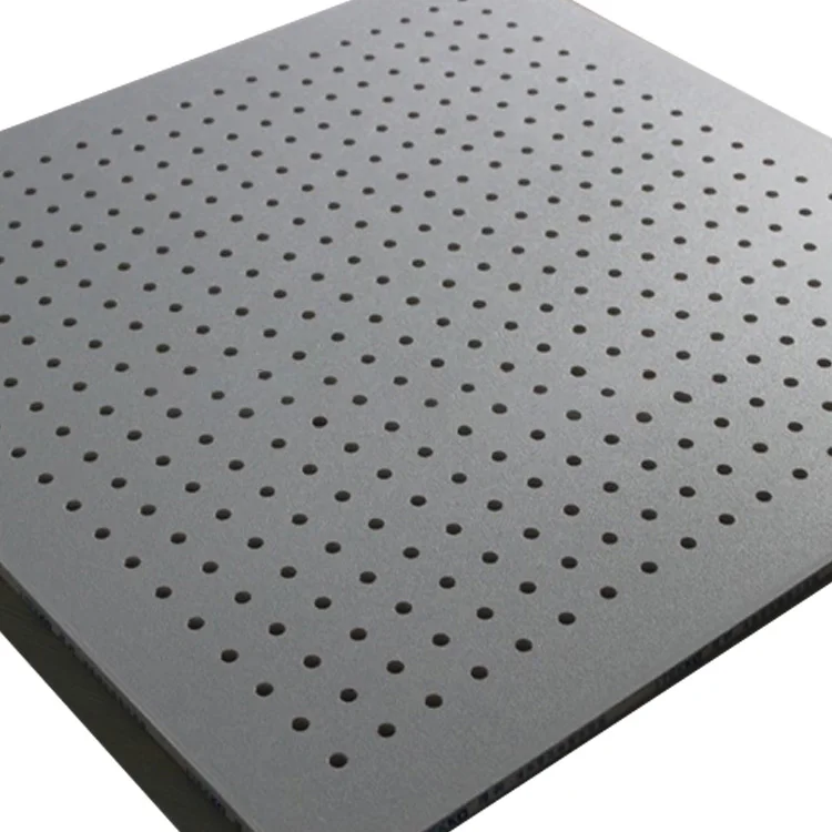 
Office Space Acoustic Perforated 12Mm Round Hole Pvc Gypsum Board 