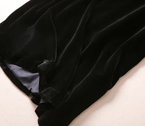 
China New Design Woman Fashion Velvet Cheongsam 