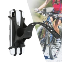 

Mobile Cell Phone Bike Handlebar Clip Stand Gps Mount Bracket Silicone Bicycle Mobile Phone Holder