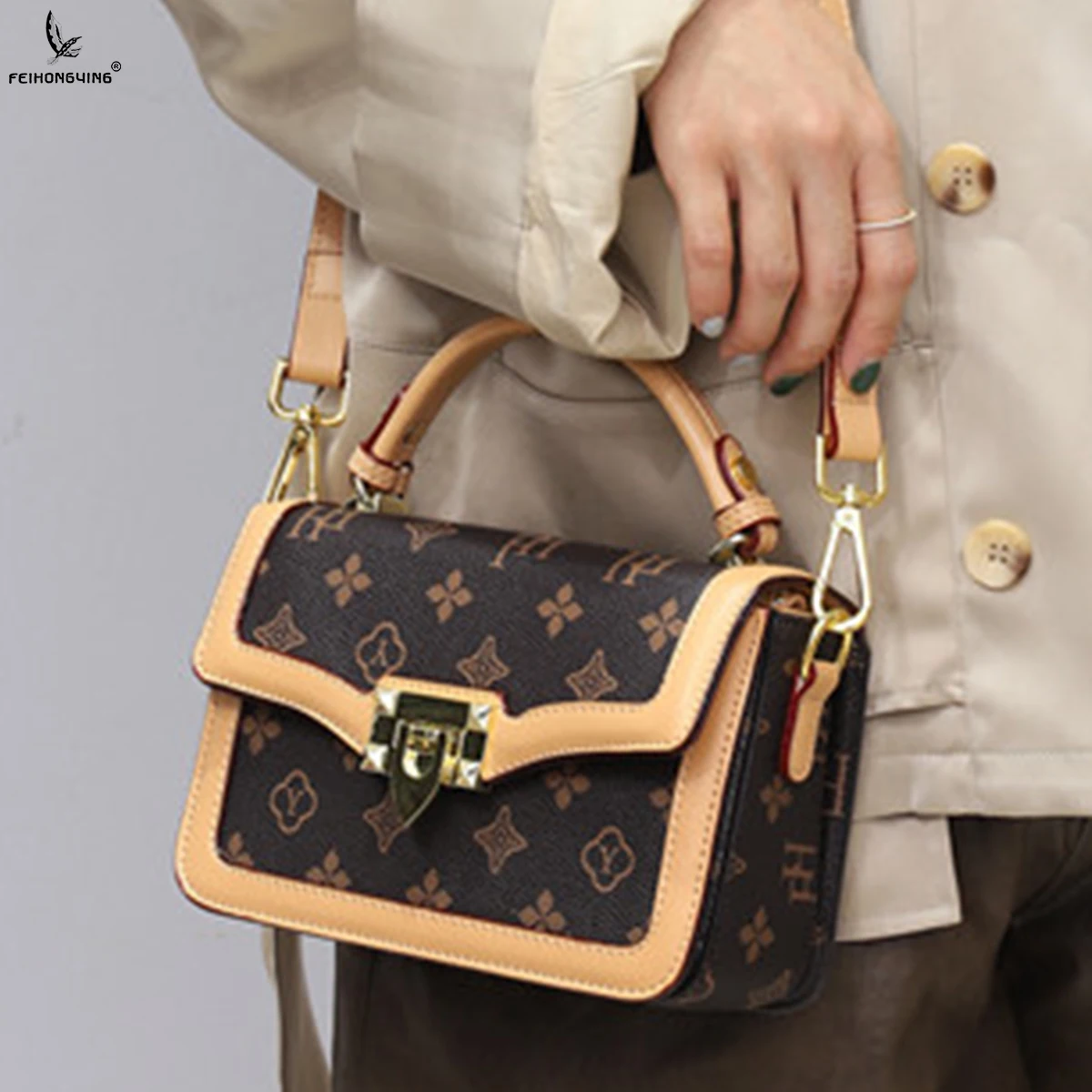 

Feihongying High Quallity Amazon Shoulder Bag Cross Body Purses Leisure Messenger Bags