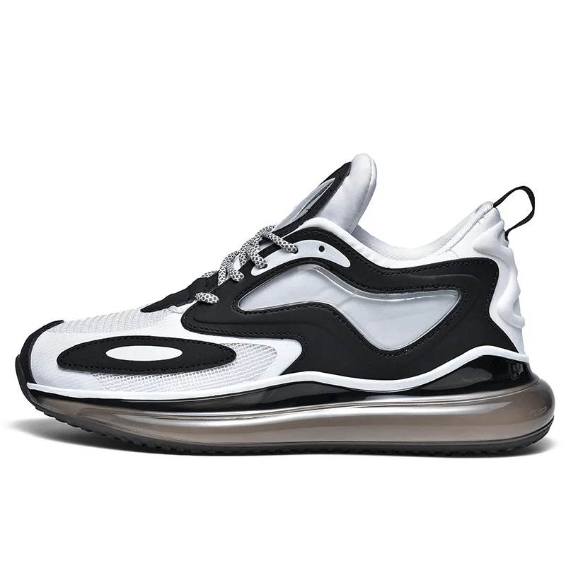 

Factory Price Breathable Light Weight Men Fashion Sneakers E-TPU Mesh Running Shoes With florescent light Lace