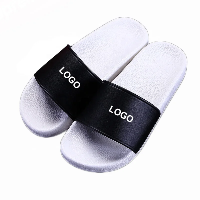 

2020 Wholesale cheap customized logo couple eva rubber outdoor slippers