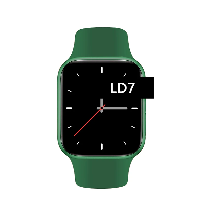 

Smartwatch Women Man 1.54inch IPS Full Watch Waterproof Heart Rate Pressure Body Temperature Smart Watch LD7, Colorful