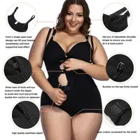 

Wholesale Body Shaper Zipper Push Up Bodysuit Women Slim Shapewear Bodysuit Mujer Weight Loss Underwear Waist Shaper