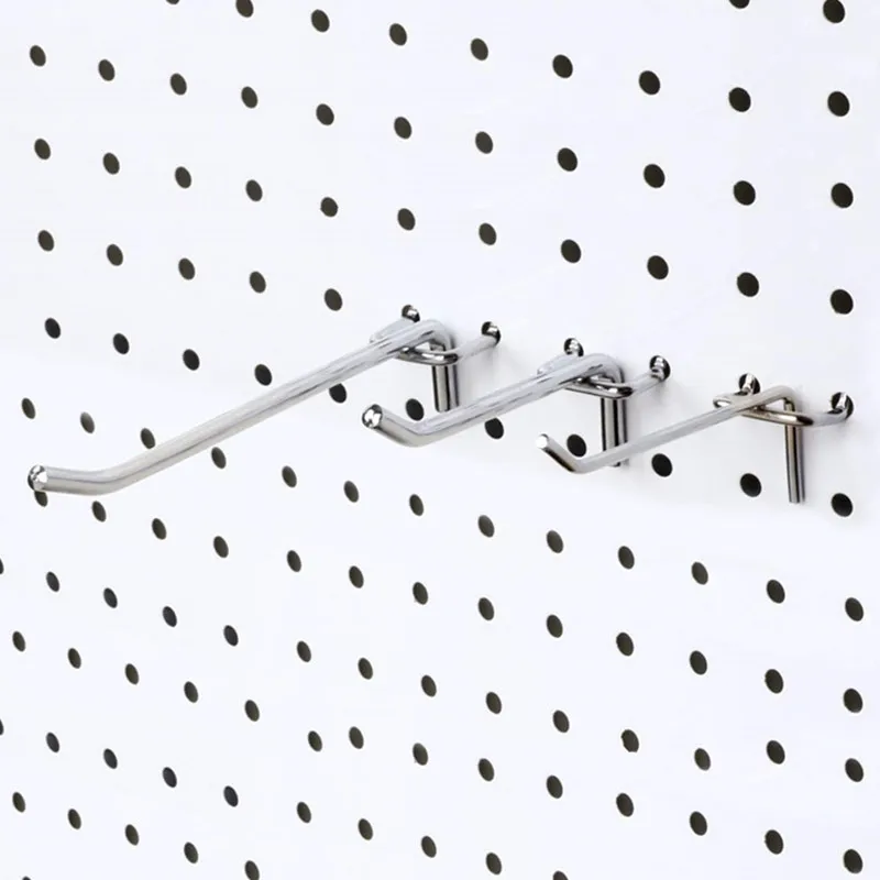 Supermarket Single Peg Board Display Rack Hooks Retail Store Tools