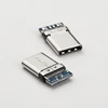 8 pin female micro usb c pcb mount male usb connector for iphone