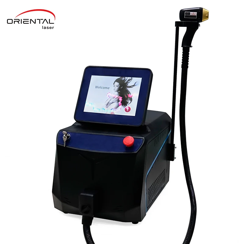 

Diode Laser Hair removal machine 8 Bar 800W 755 808 1064 *Triple Wavelength* TEC COOLING SYSTEM CUSTOM Color MICRO-CHANNEL