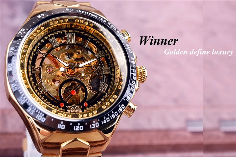 China Factory Winner Gmt886 Newest Trend Design Wrist Watches Oem Custom Luxury Men Mechanical Automatic Skeleton Watch Buy Winner Watch Men Gold Watch Wristwatch Product On Alibaba Com