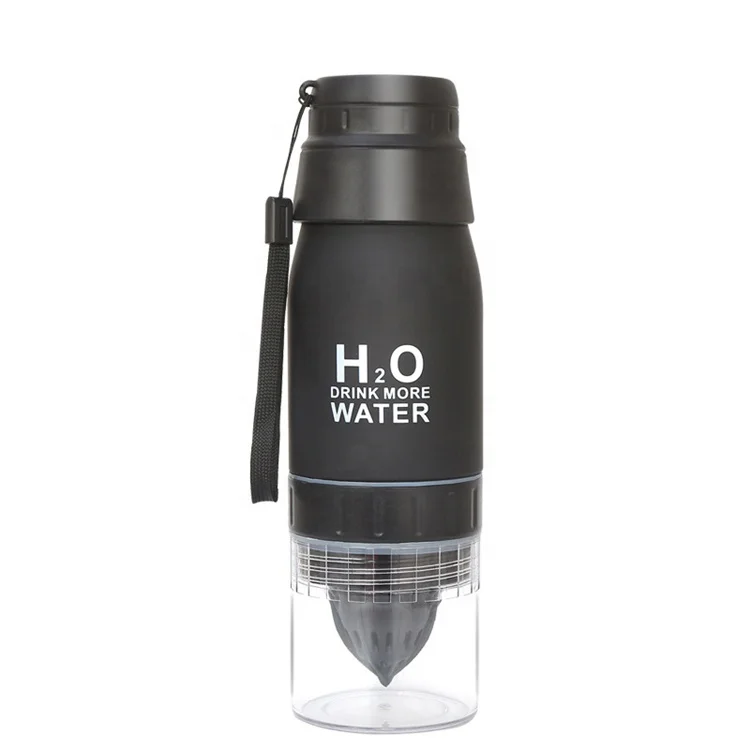 
Free Sample 650ml Plastic Fruit Lemon Drink Bottles With Infuser Infusion Water Bottles 