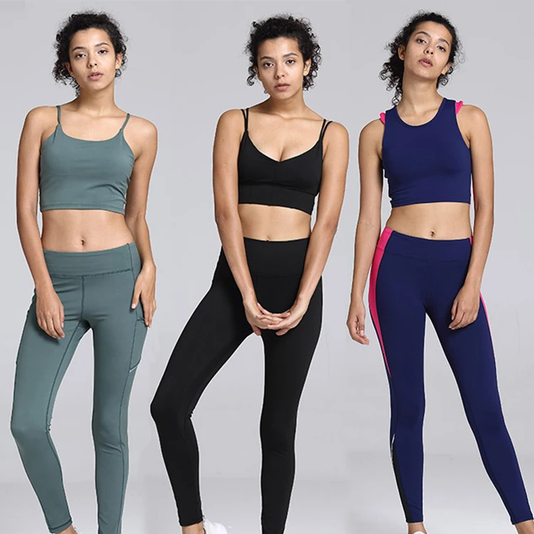 

Fashion Sexy Activewear Gradient Seamless Bra And Leggings Women Yoga Fitness Set, Request