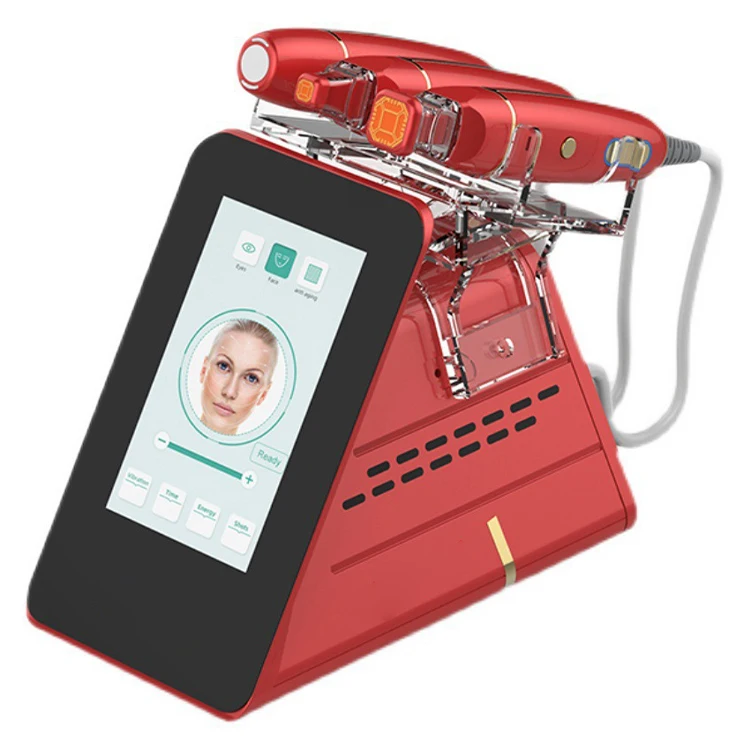 

2022 Best Quality Beauty Female Anti-Aging Skin Wrinkle Removing Machine Facial Massager Machine, White/red