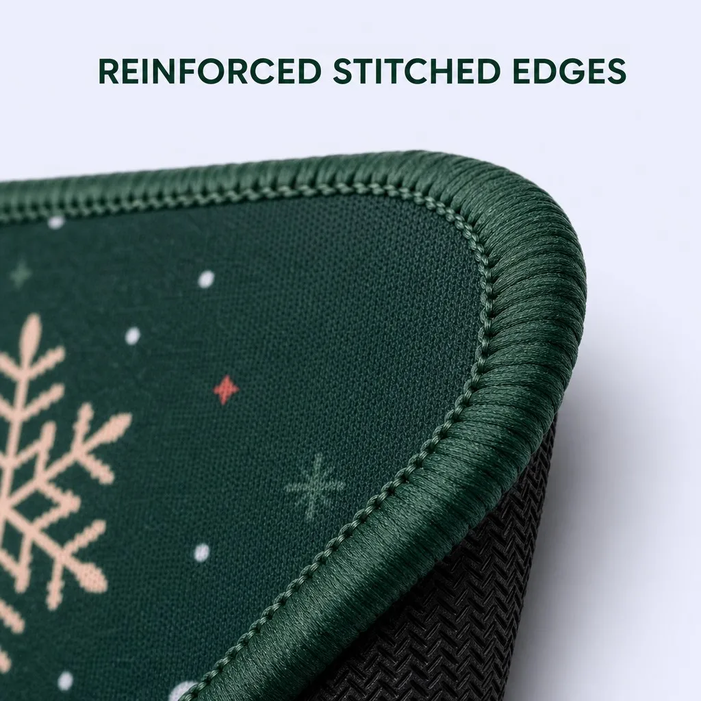 Reinforced Stitched Edges Close-up